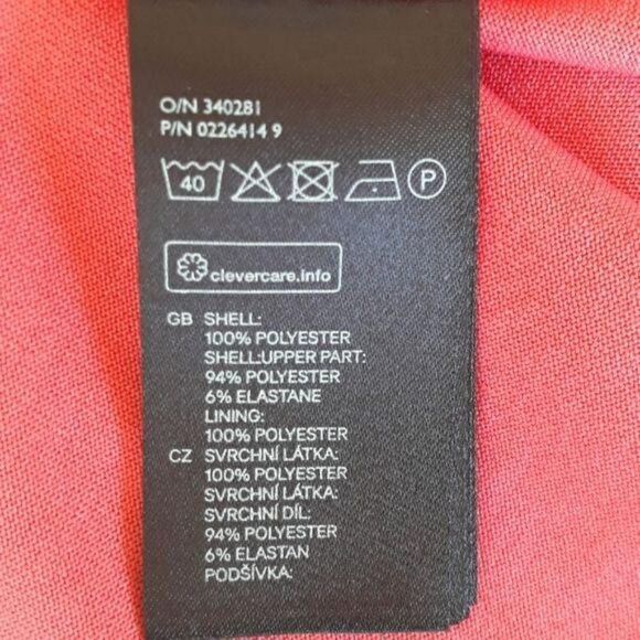 Divided Dress Fit & Flare Netted Illusion Sweetheart Neckline Skater Coral Sz XS - Picture 8 of 8